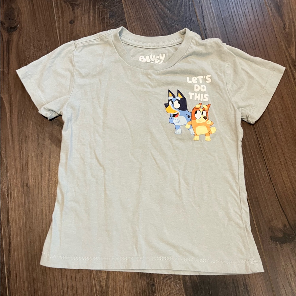Source Unknown Gray Kids Tee with Cartoon Characters